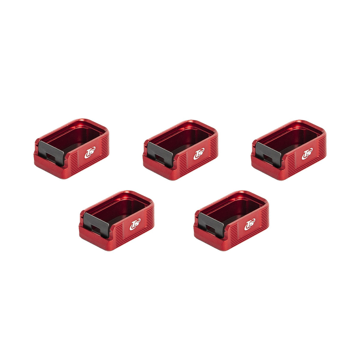 CZ Shadow 2, CZ 75 & SP-01 alu base pads TS - set of 5 pcs | +2 rounds