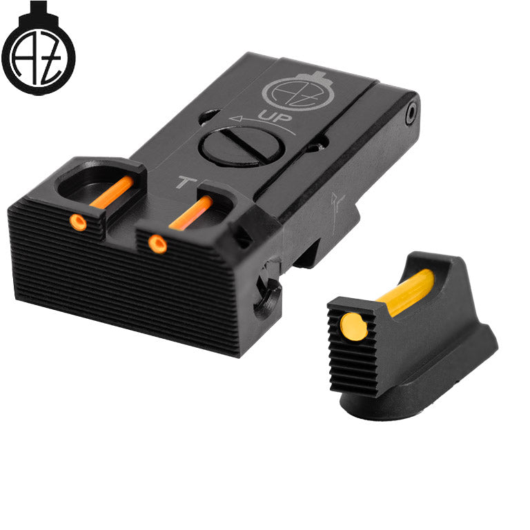 CZ TS 2, CZ TS adjustable sight set with fiber optics | type B