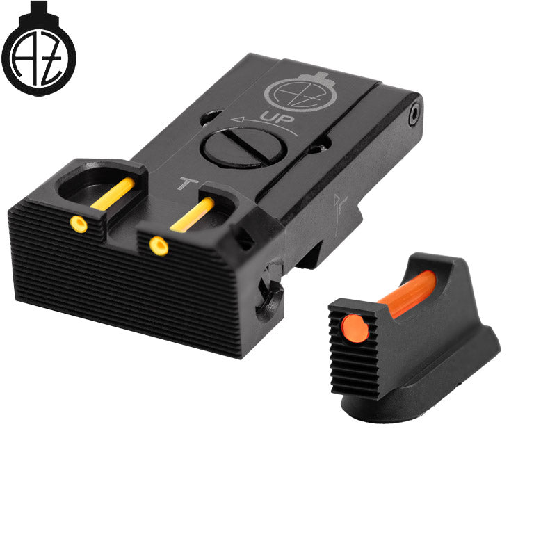 CZ TS 2, CZ TS adjustable sight set with fiber optics | type B
