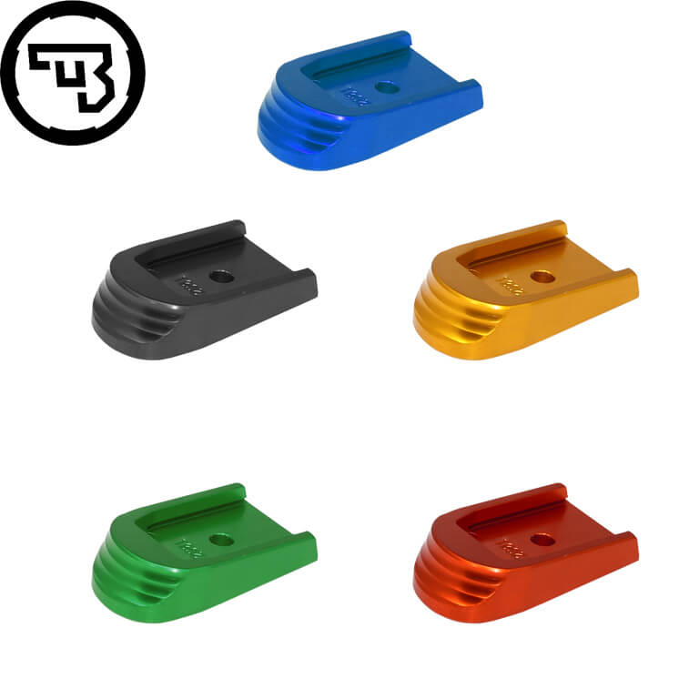 CZ P-10 extended alu CZ base pad