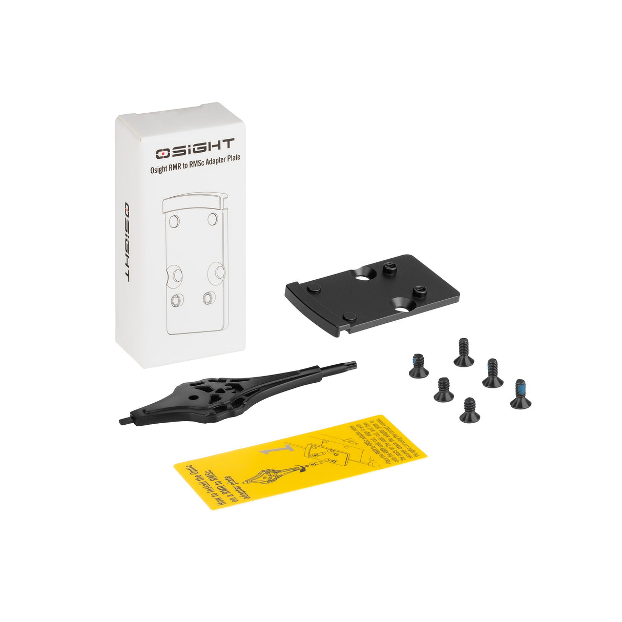 Footprint adapter | from Trijicon RMR to Shield RMSc & K-series footprint