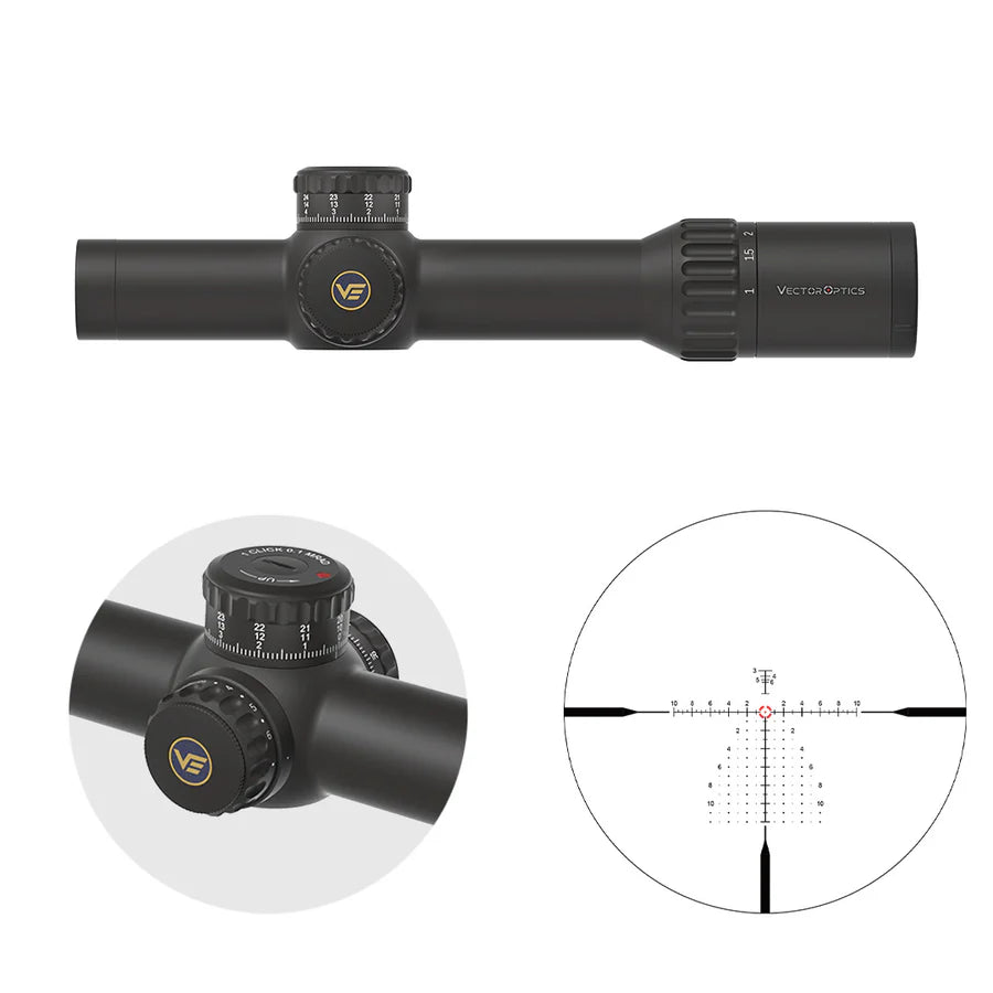 Vector Optics Continental x10 1-10x28 ED RAR-C riflescope
