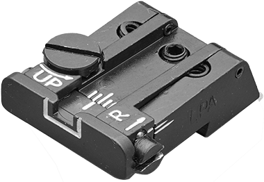 CZ Kadet adjustable rear sight | white lines