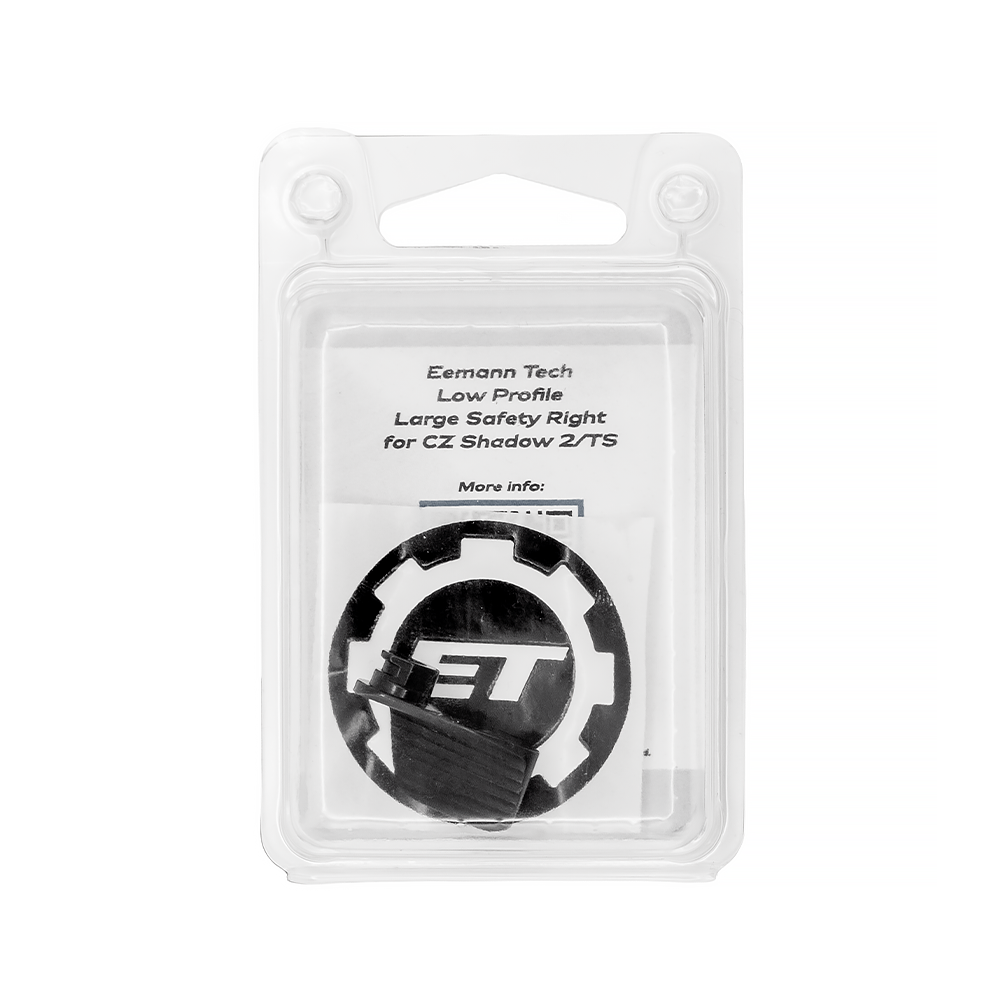 CZ Shadow 2 CZ TS 2 CZ 75B & SP-01 low profile safety | large right