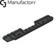 CZ 457 Picatinny rails
