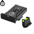 CZ 75B, CZ P-01, CZ 75 SP-01 adjustable sight set with fiber optics | type A