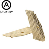 CZ 75B & SP-01, CZ TS 2, CZ Shadow 2 short brass ergo Armanov grips