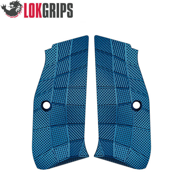 CZ 75 P-01, CZ 75 Compact alu grips | Gridlok – CZ Parts