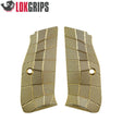 CZ 75 P-01, CZ 75 Compact brass Gridlok grips