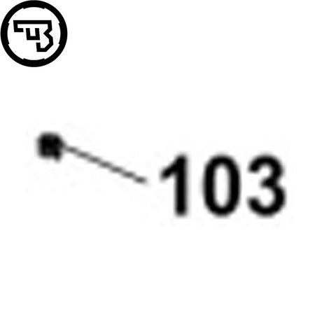 CZ Bren 2 spring of gas tube latch | part #103