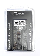 CZ P-09C Nocturne recoil reduction system DPM