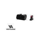 CZ P-10 Optics Ready CoWitness tall sights | fiber optic