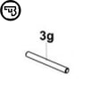 CZ P-10 automatic safety pin | part #3g