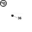 CZ P-10, CZ P-07 & P-09 front sight screw | part #36