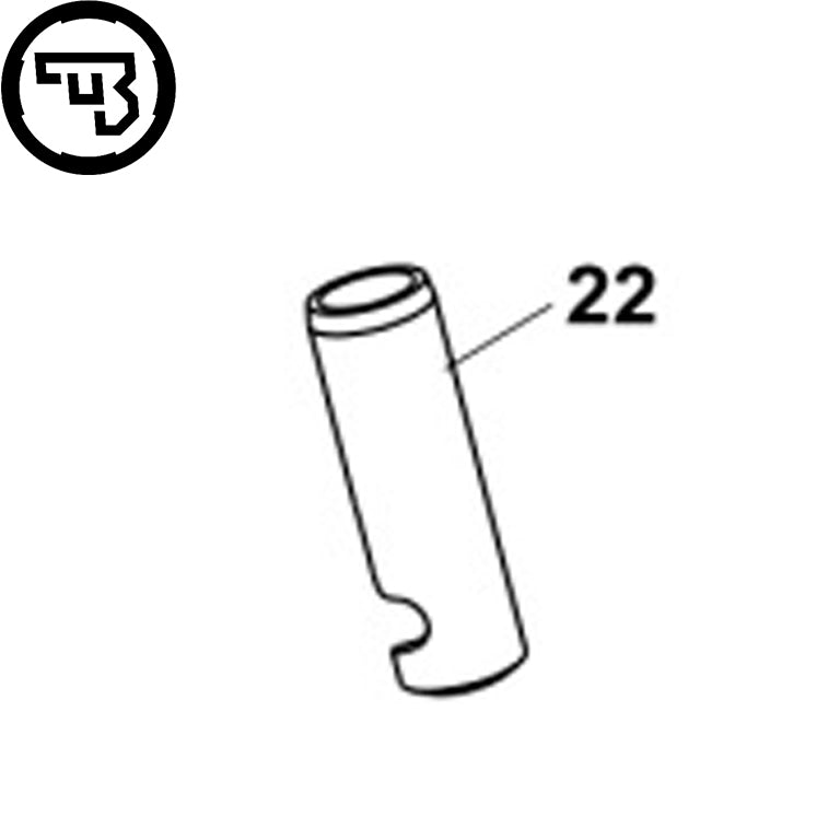CZ Shadow 2, CZ 75B, CZ 75 SP-01 Shadow main spring plug | part #22