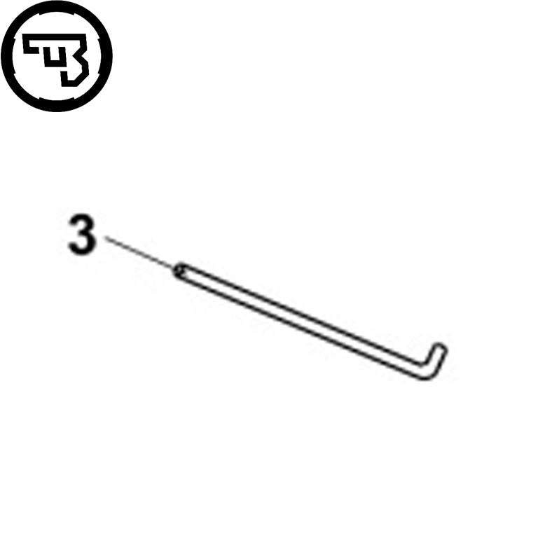 CZ Shadow 2, CZ 75B, CZ 75 SP-01 Shadow slide stop spring | part #3