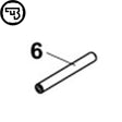 CZ Shadow 2, CZ 75B, CZ 75 SP-01 Shadow trigger pin | part #6
