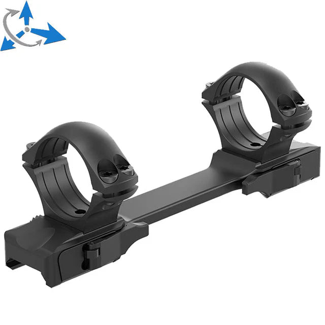 Customizable Picatinny scope ring mount [configurator]