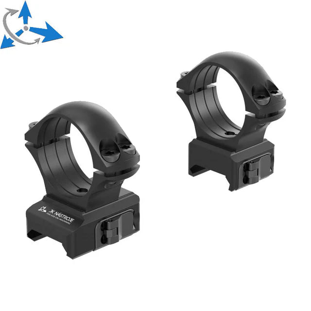 Customizable Picatinny scope ring mount [configurator]