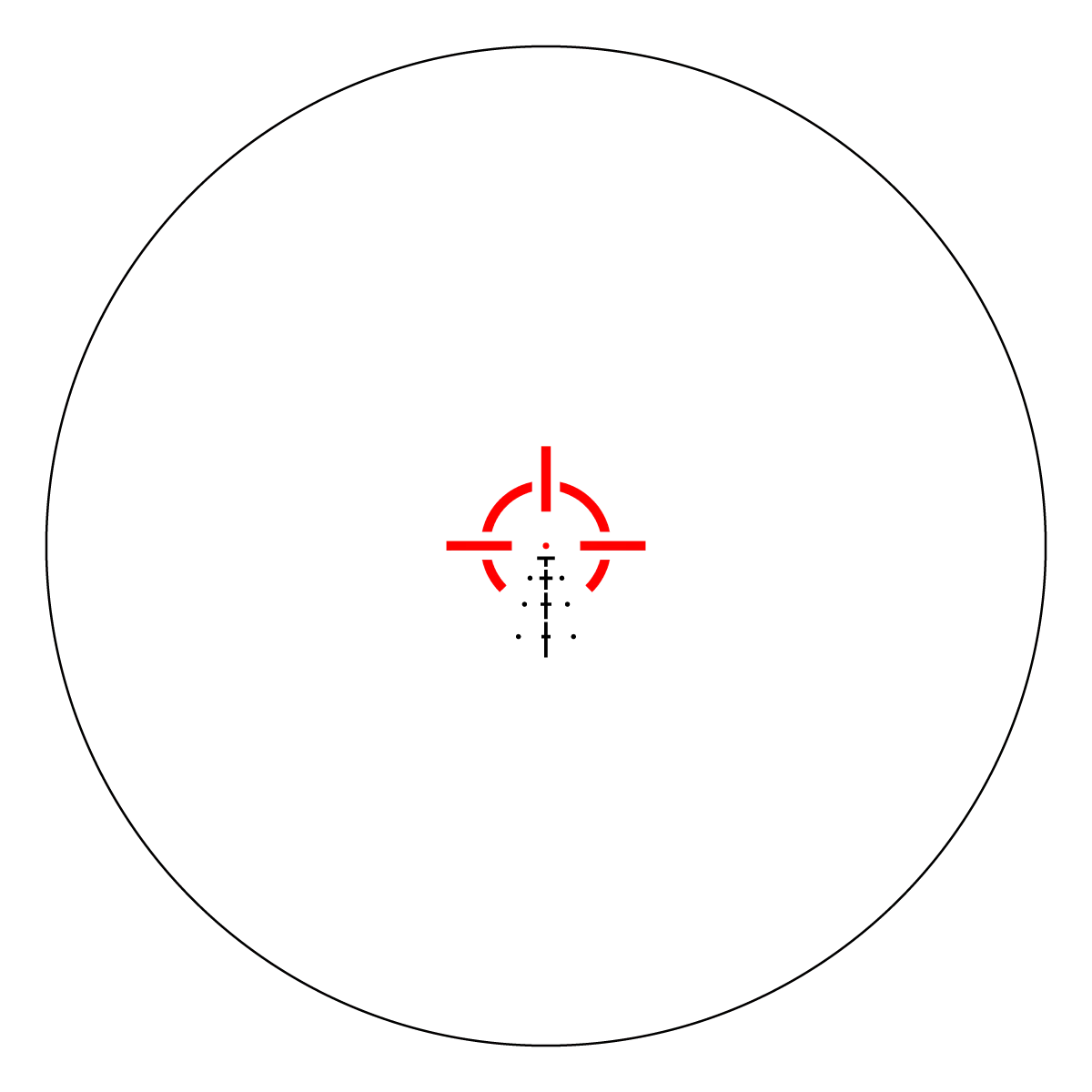 Vector Optics Paragon 4x24 ultra compact prism rifle scope Vector Optics