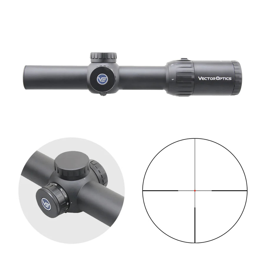Vector Optics Constantine 1-6x24SFP Fiber riflescope