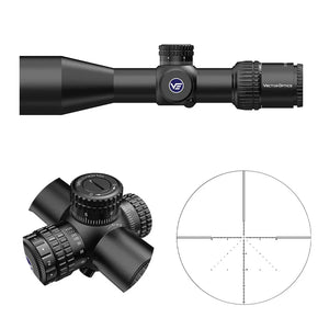Compact rifle scopes