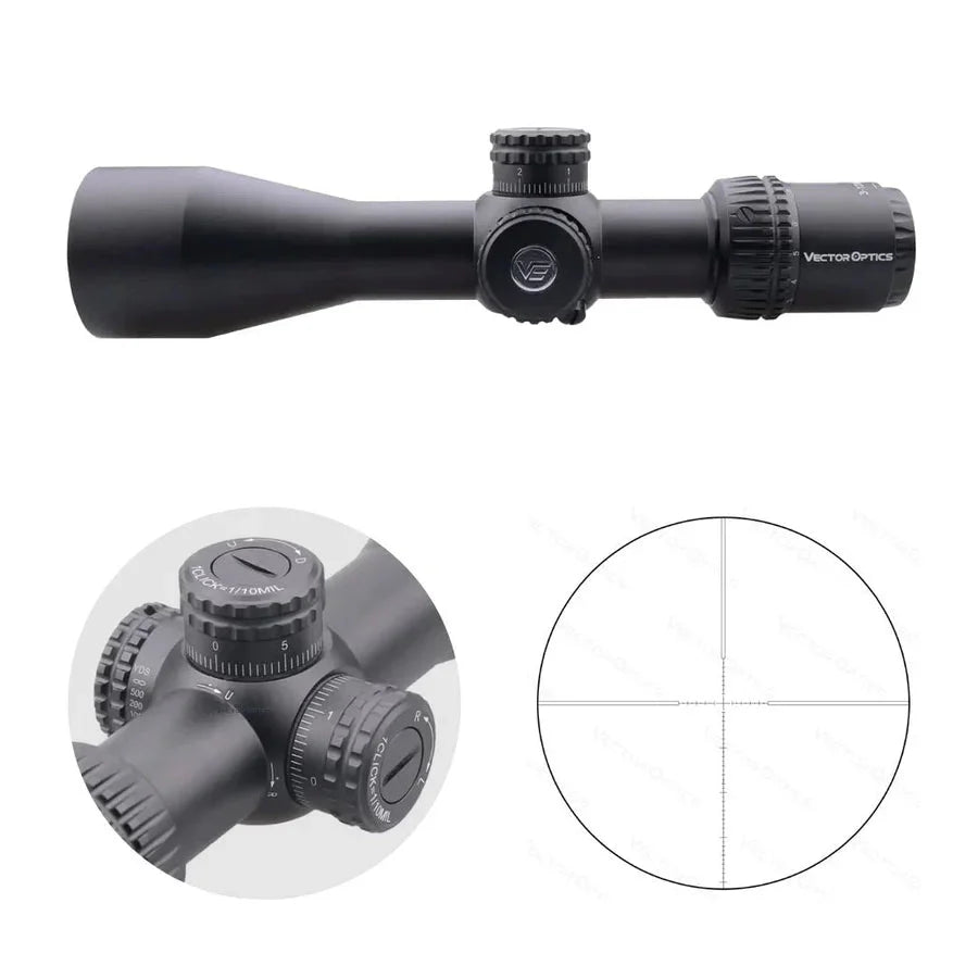 Vector Optics Veyron 3-12x44 FFP compact rifle scope Vector Optics