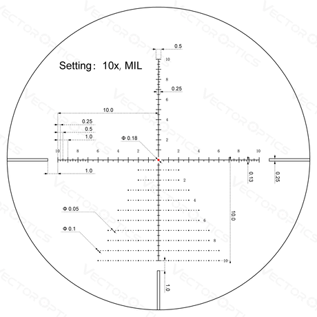 Vector Optics Veyron 4-16x44IR SFP compact rifle scope Vector Optics