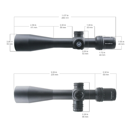 Vector Optics Veyron 6-24x44 IR First Focal Plane Illuminated rifle scope Vector Optics