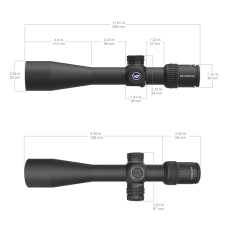 Vector Optics Veyron 6-24x44IR SFP compact rifle scope Vector Optics