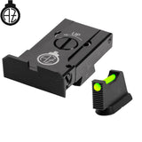 CZ 75B, CZ P-01, CZ 75 SP-01 adjustable sight set with fiber optics | type A
