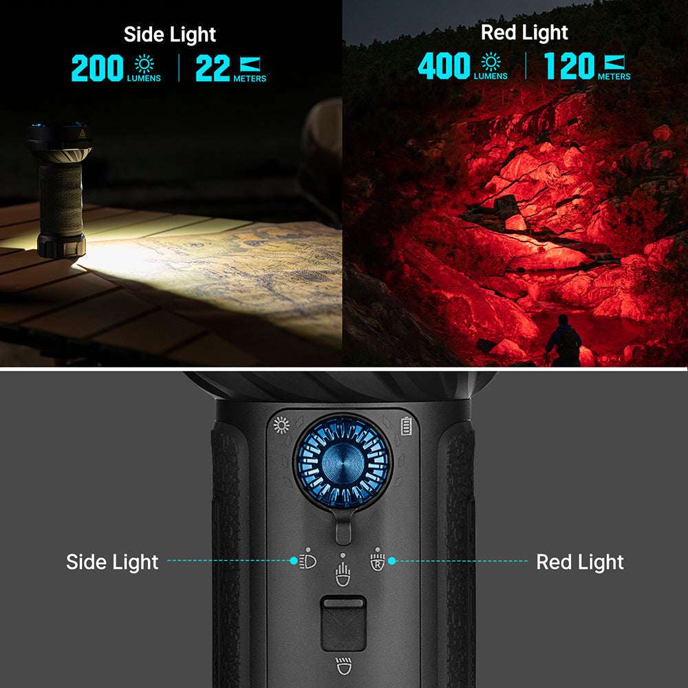 Olight Marauder 2 Mini | powerfull rechargeable flashlight | 10.000 lm