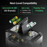 Olight Ostation 2 | smart AA/AAA battery charger | 3-in-1