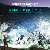 Olight Seeker 4 Pro | high-power flashlight | 4.600 lm